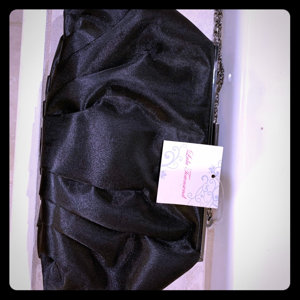 Black Clutch for Night Out on the Town or Prom